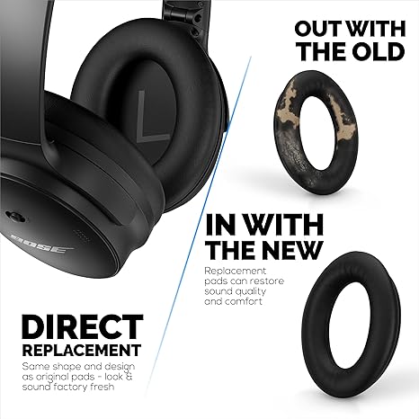 Replacement Earpads for Bose Q - огляд і ціна Bose Headphone Qc45