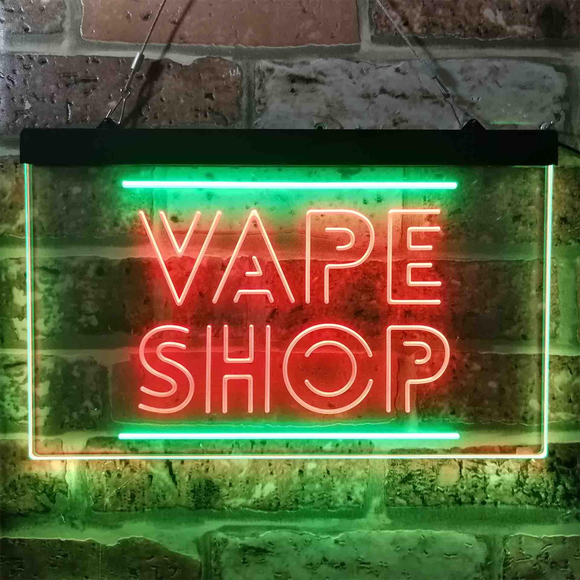 VAPE SHOP Dual Color Led Neon  - огляд і ціна Vaping Shop