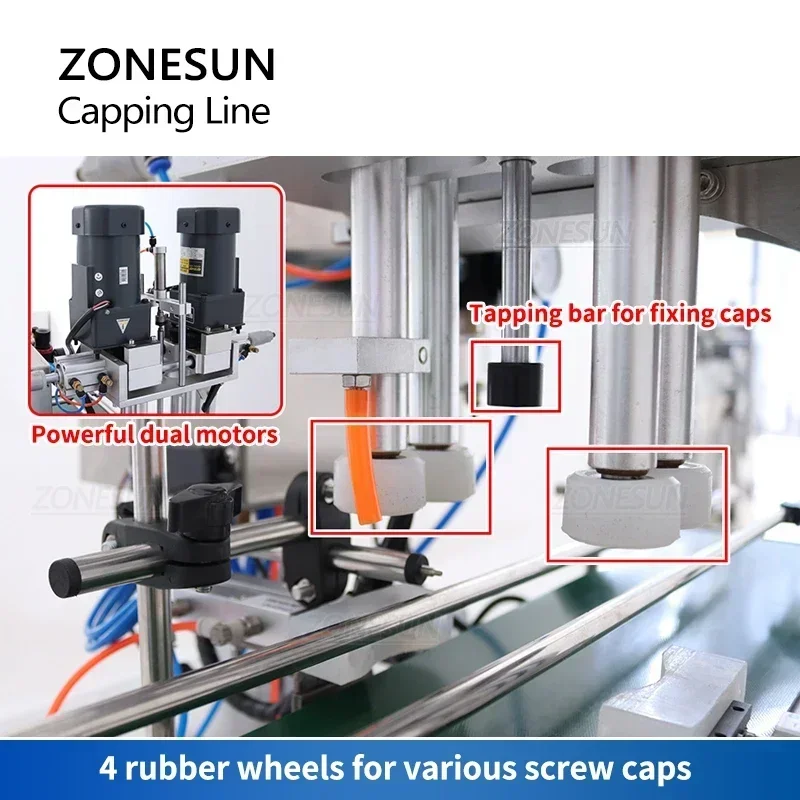 ZONESUN Bottle Capping Machine - огляд і ціна Juice Bottle Dropper