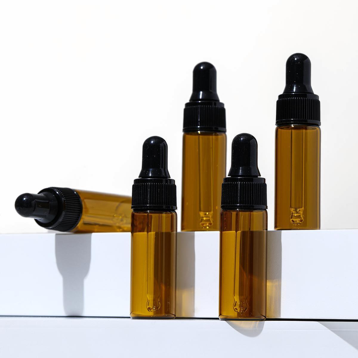 10pcs Dark Amber Glass Dropper - огляд і ціна Juice Bottle Dropper
