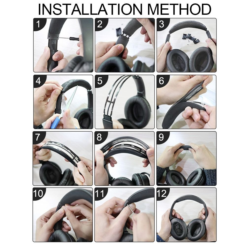 Headband Cover Soft Silicone H - огляд і ціна Bose Headphone Qc45